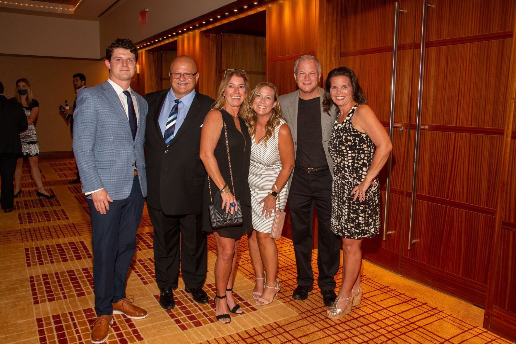Van DeGregorio, Roland DeGRegorio, Kristi Gabel, Kim Smith, Kevin and Peggy Burford